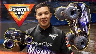 Mohawk Warrior  Monster Jam Drivers Vs Toys  Action Toy Videos for Kids