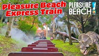 Pleasure Beach Express On Ride at Blackpool Pleasure Beach July 2024 4K