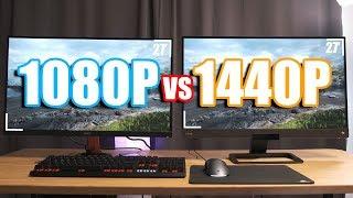 Is Full HD enough at 27-inch? 1080P vs 1440P 27-inch gaming monitors