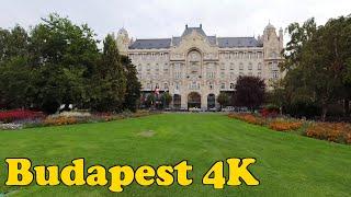 Budapest Hungary Walking Tour 4K