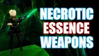 GW2 - Necrotic Essence Weapons Preview - Showcase - Guild Wars 2 Secrets of the Obscure