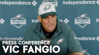 Eagles Press Conference Vic Fangio  August 18 2024