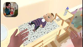 Mothers Office Job & Baby Life Simulator Part 10 - Remove Cloth from Baby iOSAndroid