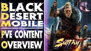  Black Desert Mobile Global - Project Overview PVE Content