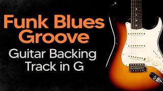 Funk Blues  Mellow Groove  Guitar Jam Track in G