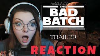 Losing my MIND The Bad Batch  Season 3 Trailer  REACTION