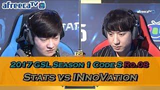 2017 GSL Season 1Code S Ro.8 Day1 Match2 Stats vs INnoVation