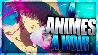 4 ANIMES A VOIR ABSOLUMENT POUR LAUTOMNE 2024  100% HYPE