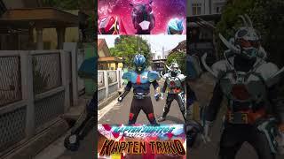 kapten justice mengalahkan shocker dengan kekuatan kamen rider gotchard