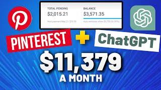 Pinterest Affiliate Marketing + ChatGPT = $11379 a Month Even as a Beginner