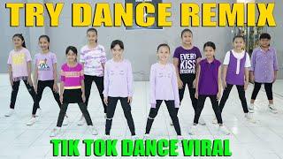 TRY PINK DANCE KIDS TIKTOK DANCE VIRAL JOGET ZUMBA SENAM GOYANG