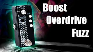 Guitar Pedal Polygama POLY BoostOverdriveFuzz  Sergey Tabachnikov