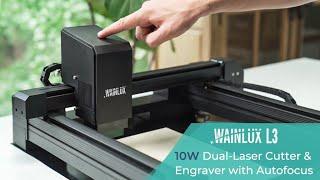 Powerful 10W Dual Laser Cutter & Engraver 