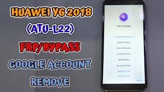 HUAWEI Y6 2018 ATU-L22 ANDROID 8.FRPBYPASS  GOOGLE ACCOUNT REMOVE  WALANG GAMIT NA PC OR BOX.