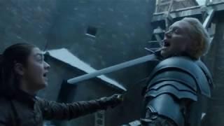 Game Of Thrones - Il Trono Di Spade - Arya vs Brienne 7x04
