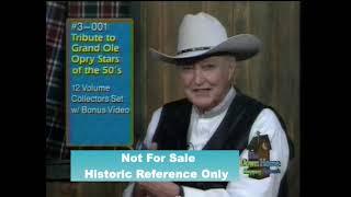 Grand Ole Opry Country Music History Stars of The 50s. Interview Clips Historic Footage Presentation