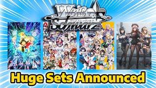 New Weiss Schwarz Sets Coming BUNKO NIKKE ReZero Vol 3