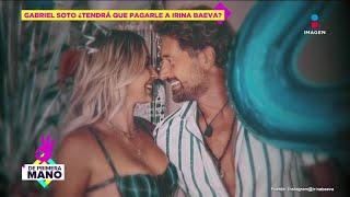 Gabriel Soto tendría que darle PENSIÓN alimenticia a Irina Baeva