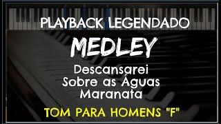 Medley Descansarei + Sobre as Águas + Maranata PLAYBACK - TOM MASCULINO F by Niel Nascimento