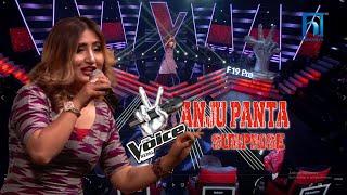 Anju Panta  Surprise The Voice of Nepal season 3    Blind Audition consistent Na Birse Timilai