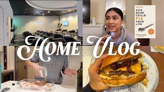 Home vlog  rainy weekends in Sydney cook with me apartment reset book recommendations