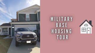 Military Base House Tour - furnished tour - Camp Lejeune NC