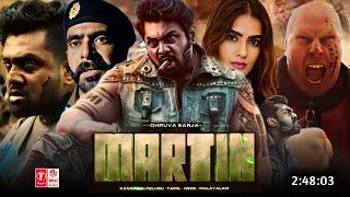 Martin 2024 Full Movie Hindi New South Update  Dhruva Sarja New Movie  South Movie  Martin Song