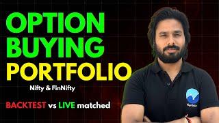 Option Buying Portfolio - Backtest vs Live trade  FinNifty & Nifty  AlgoTest Strategies