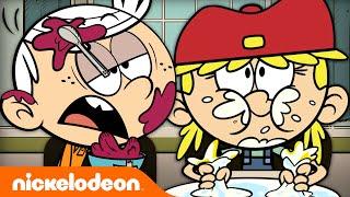 Loud House BREAKFAST Food Marathon  Fuel Up For Action w Lincoln Loud  @Nicktoons