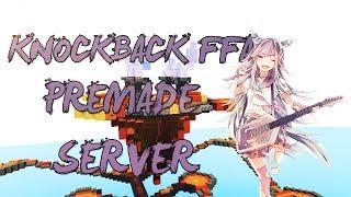 Minecraft KNOCKBACK FFAKNOCK IT「PREMADE SERVER DOWNLOAD」