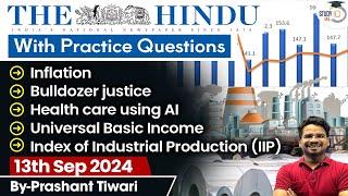 The Hindu Newspaper Analysis  13 Sep 2024  Current Affairs Today  Daily Current Affairs  StudyIQ