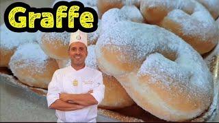 Graffe napoletane spettacolari impastate a mano facilissime corso di pasticceria