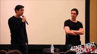 James and Oliver Phelps Panel at Wizard World