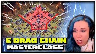 PERFECT CLONE E-DRAG CHAIN destroyed the base  STRUT vs CHASMAC  Clash of Clans