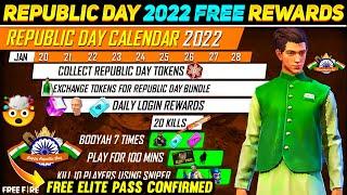 REPUBLIC DAY EVENT FREE REWARDS FREE FIRE 26 JANUARY FREE REWARDS