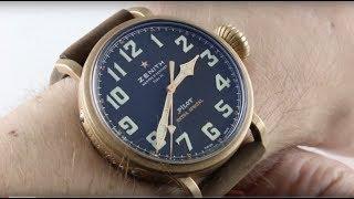 Zenith Pilot Type 20 Extra Special BRONZE Luxury Watch Review