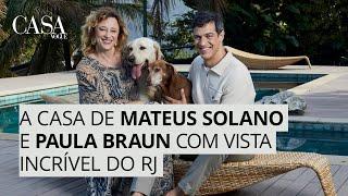 Mateus Solano e Paula Braun abrem casa sustentável repleta de peças reaproveitadas  CASA VOGUE