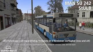 Trailer - The OMSI 2 add-on MAN Standardbus II is now available