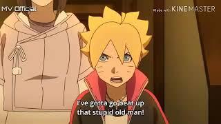 first time boruto meet sasuke and training rasengan with sasuke and konohamaru