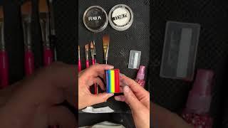 Easy Rainbow onestroke Butterfly tutorial using Leanne’s Rainbow @fusionbodyart