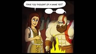 How Kratos and Faye named their son God of War Comic Dub