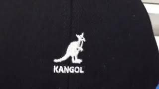 Бейсболка классическая с изогнутым козырьком шерсть Англия Kangol Wool Flexfit Black