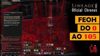 Lineage II  Upando FEOH Wizard do 0 ao 105  Oficial Chronos