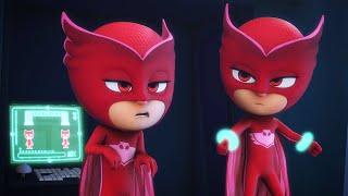 Romeo in Eulettes Körper  PJ Masks Deutsch  Cartoons für Kinder  Pyjamahelden