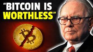 Warren Buffett Why You Should NEVER Invest In Bitcoin UNBELIEVABLE