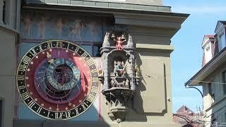 Switzerland Bern Zytglogge Clock Tower Kirchenfeldbrücke