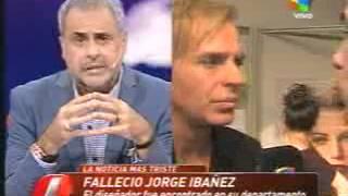 Murio Jorge Ibáñez Asi lo anunciaba Jorge Rial en Intrusos