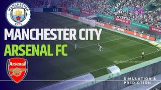 Manchester City vs Arsenal Premier League 2425 Match Video Game Simulation