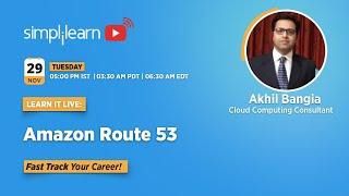  AWS Route 53  Amazon Route 53  What Is AWS Route 53?  AWS Route 53 Tutorial  Simplilearn