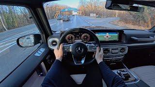 New Mercedes G-Class G500 Long 2024 Test Drive POV